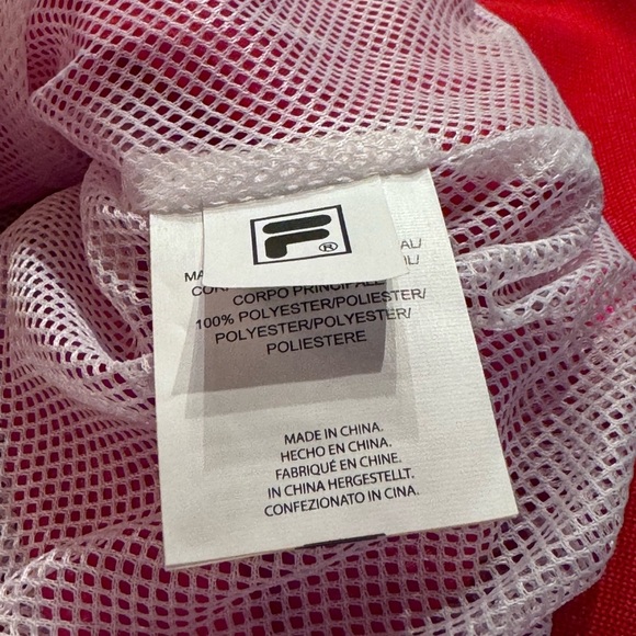 Fila sally sail wind performance jacket NWT - Picture 8 of 8